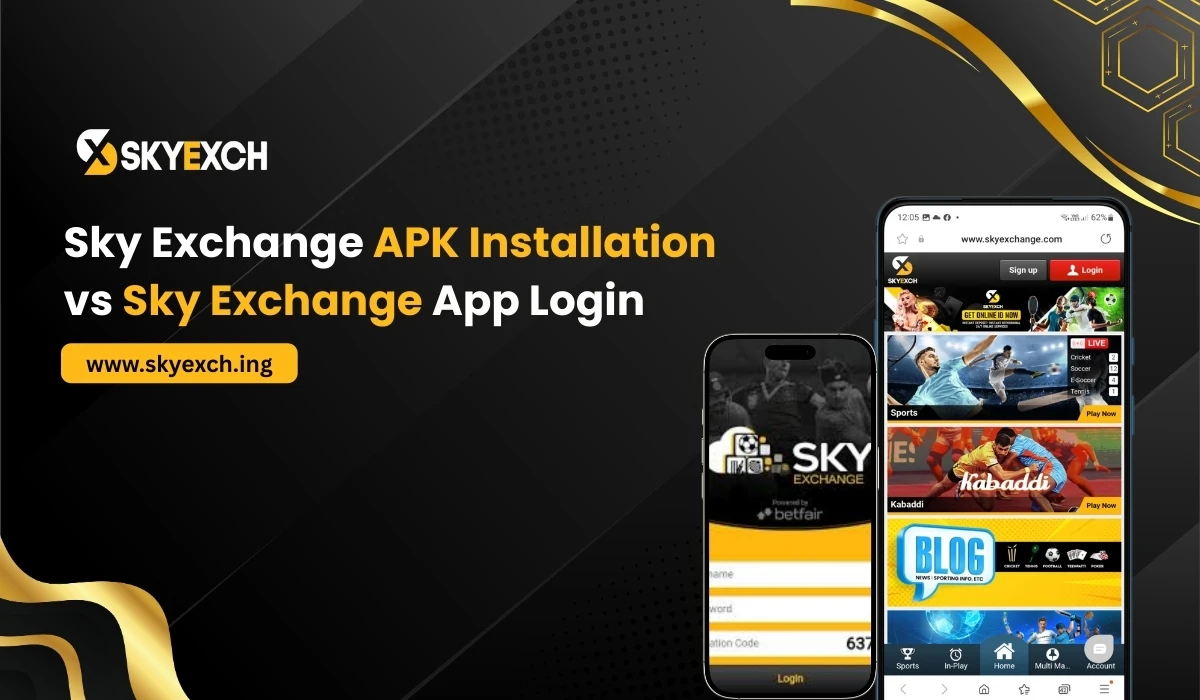 Read more about the article Sky Exchange APK Installation vs Sky Exchange App Login